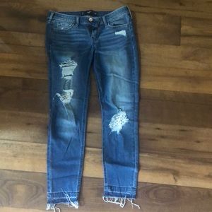 Hollister cropped jeans